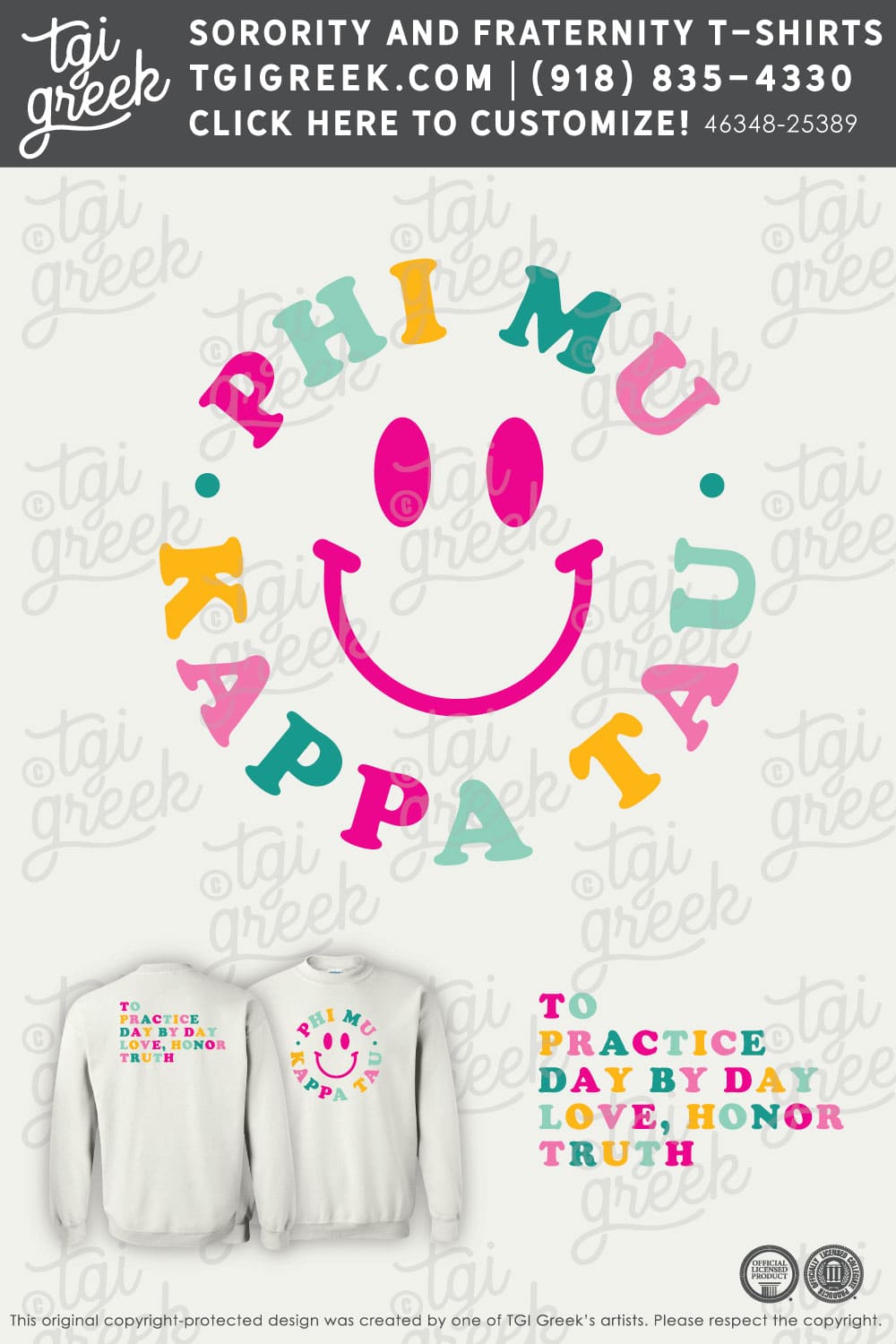 Phi Mu – LAND Sweatshirts