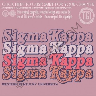 Sigma Kappa – WKU PR Shirt