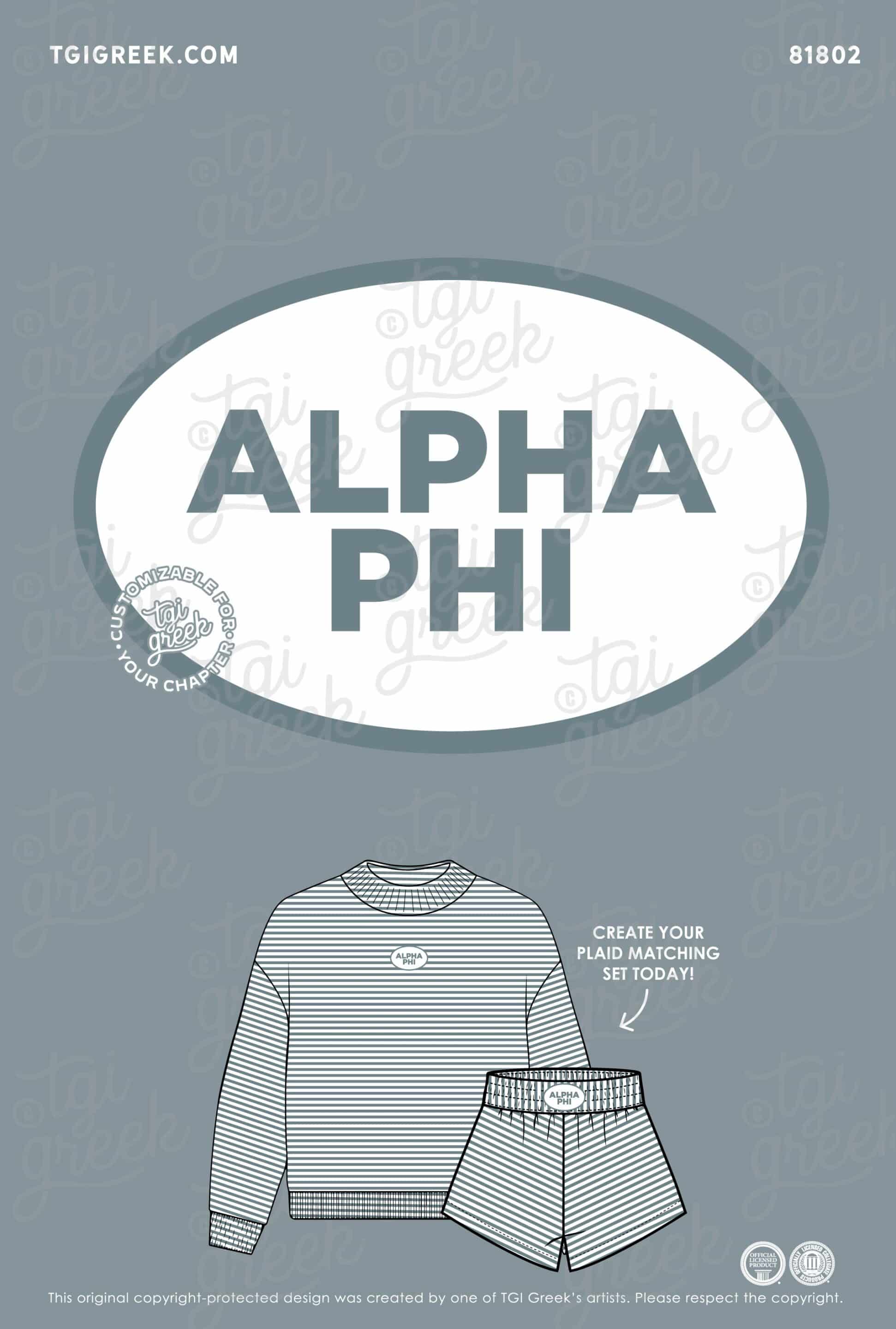 Alpha Phi – PENNST Mock Neck Set