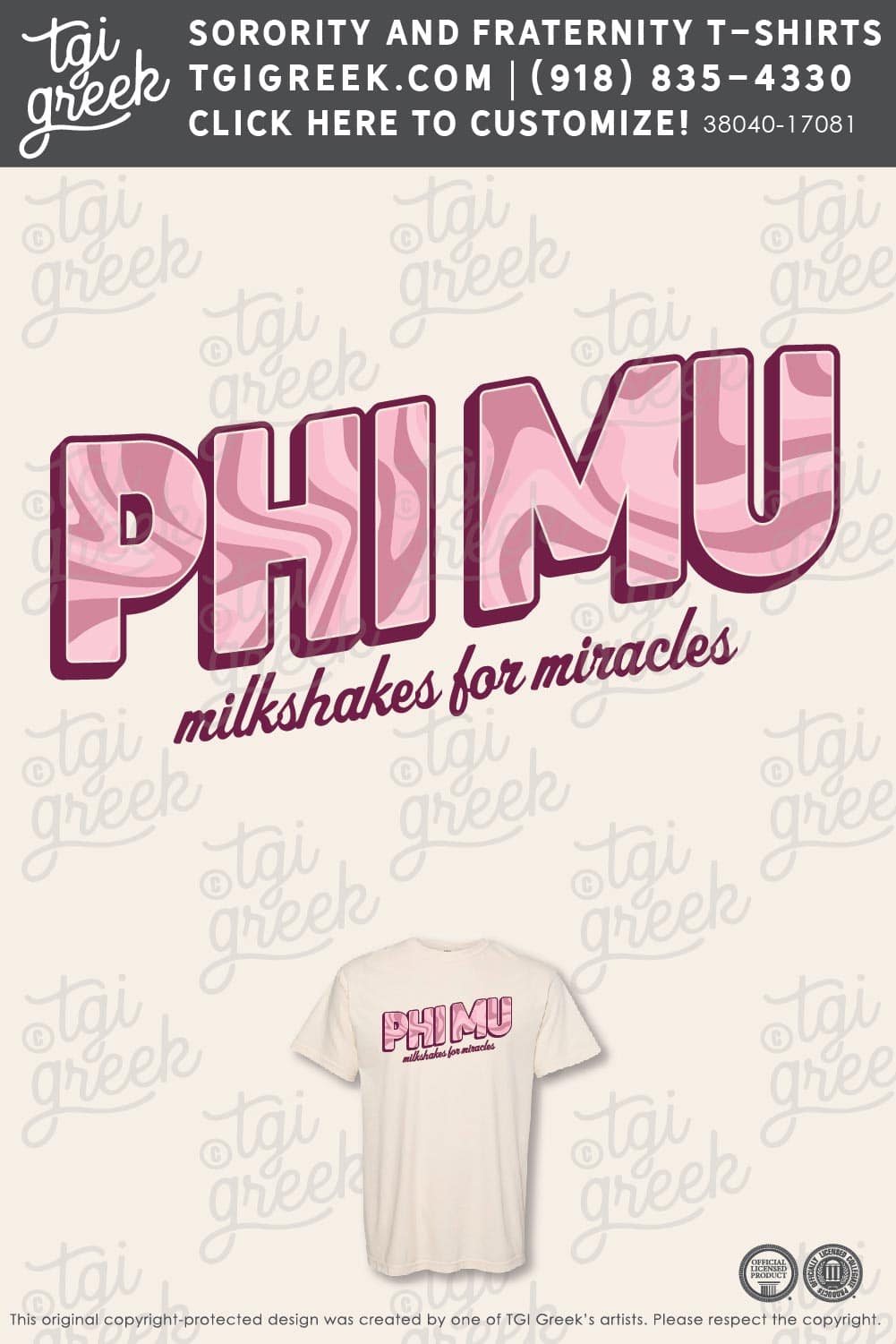 Phi Mu – TSU Milkshakes For Miracles