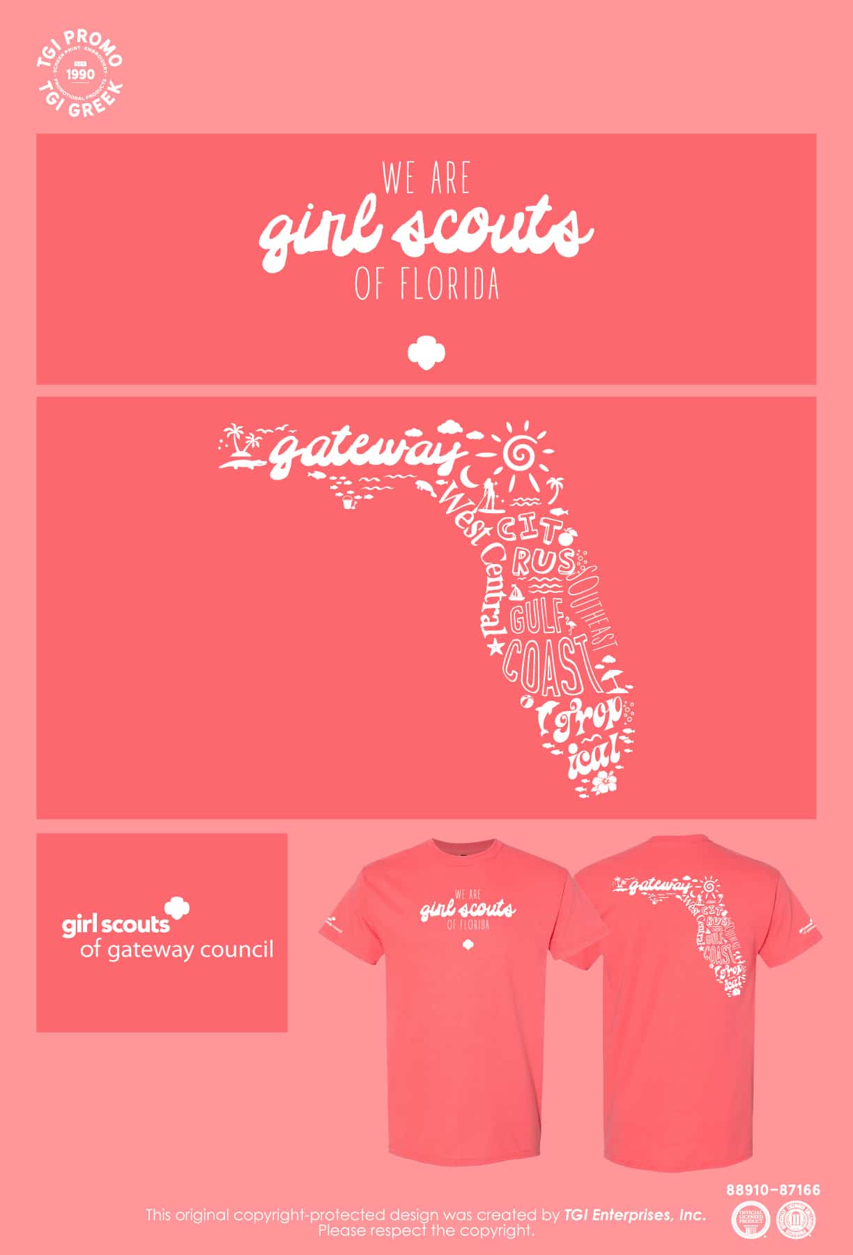 Girl Scouts of Tropical Florida – Gateway Council Shirts