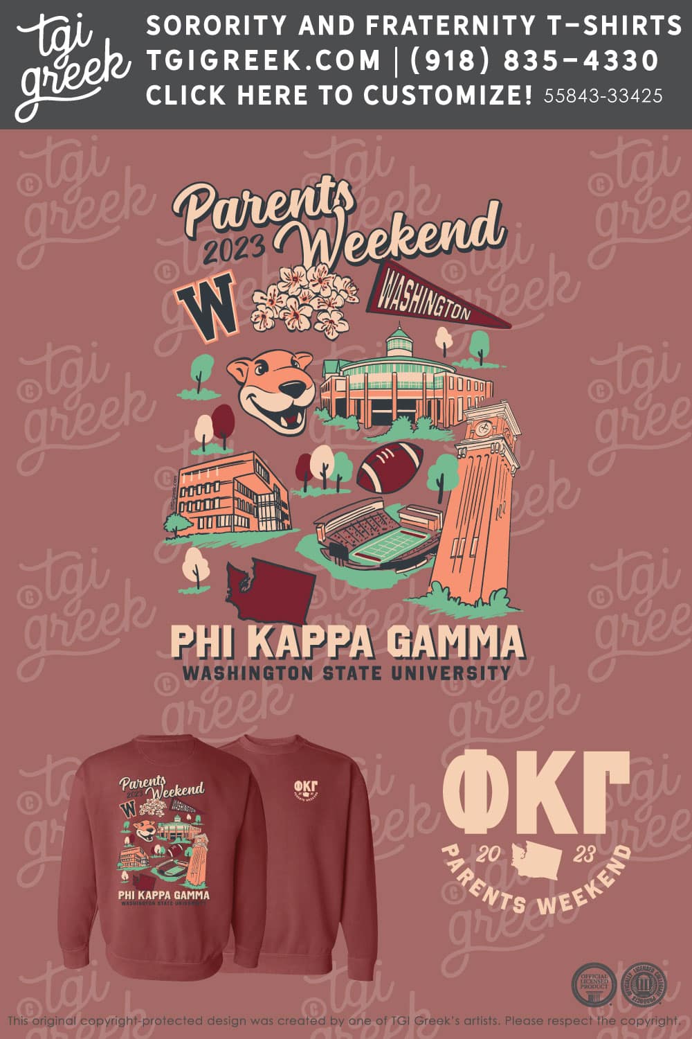 Phi Kappa Gamma – WASU Parents Weekend