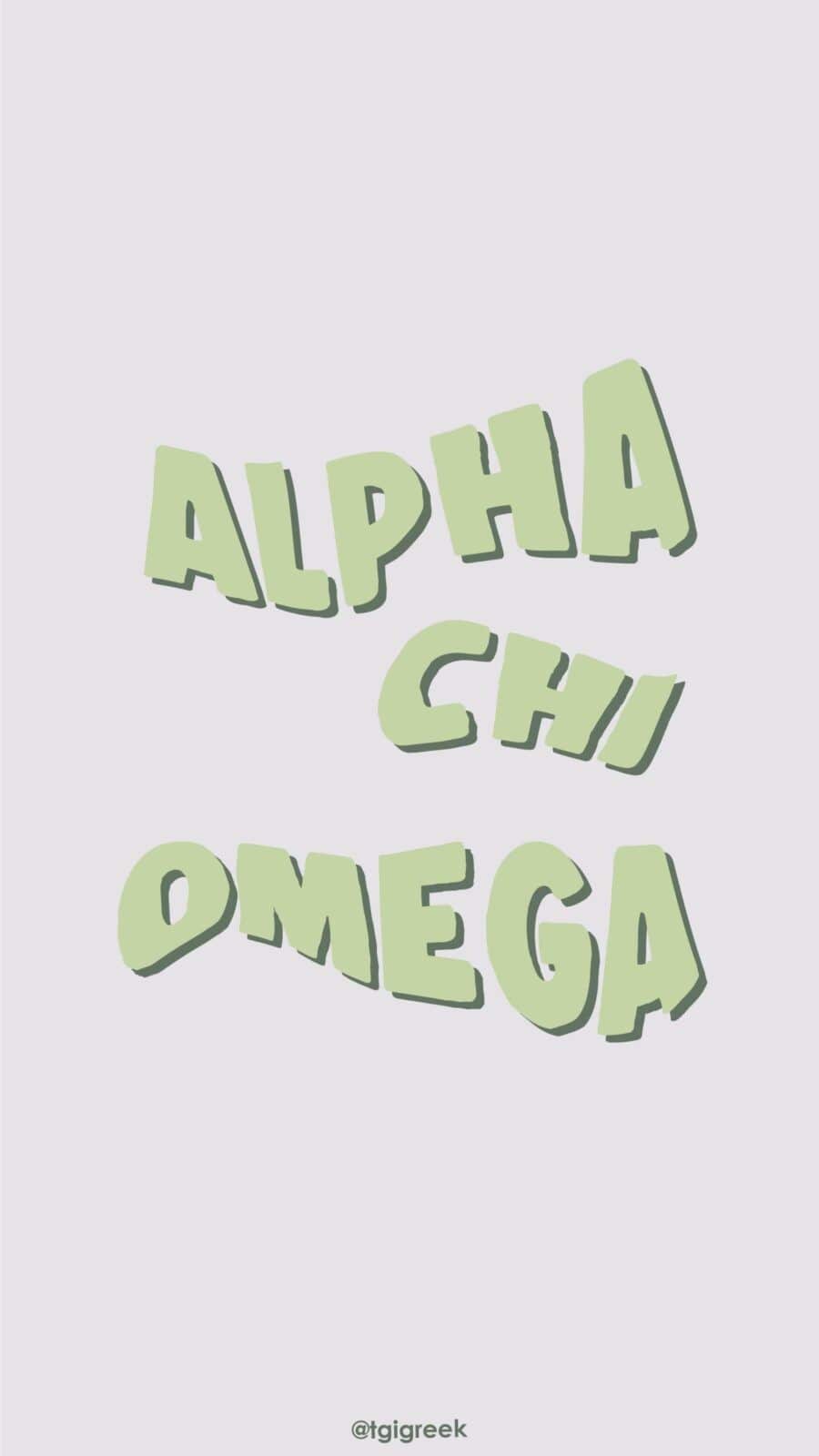 Alpha Chi Omega – Free Phone Background