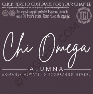 Chi Omega – KSU Anniversary Shirt