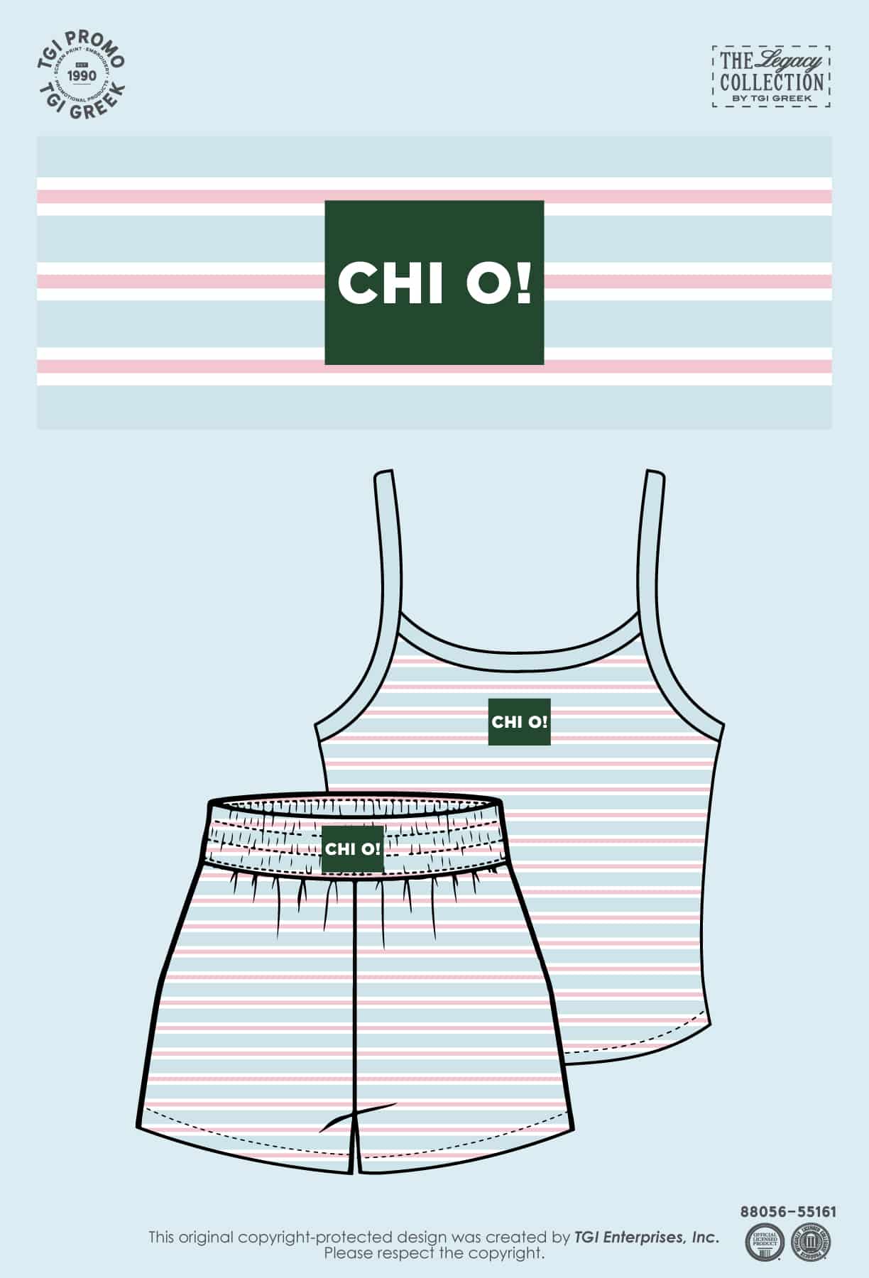 Chi Omega -TGI Patch Tank