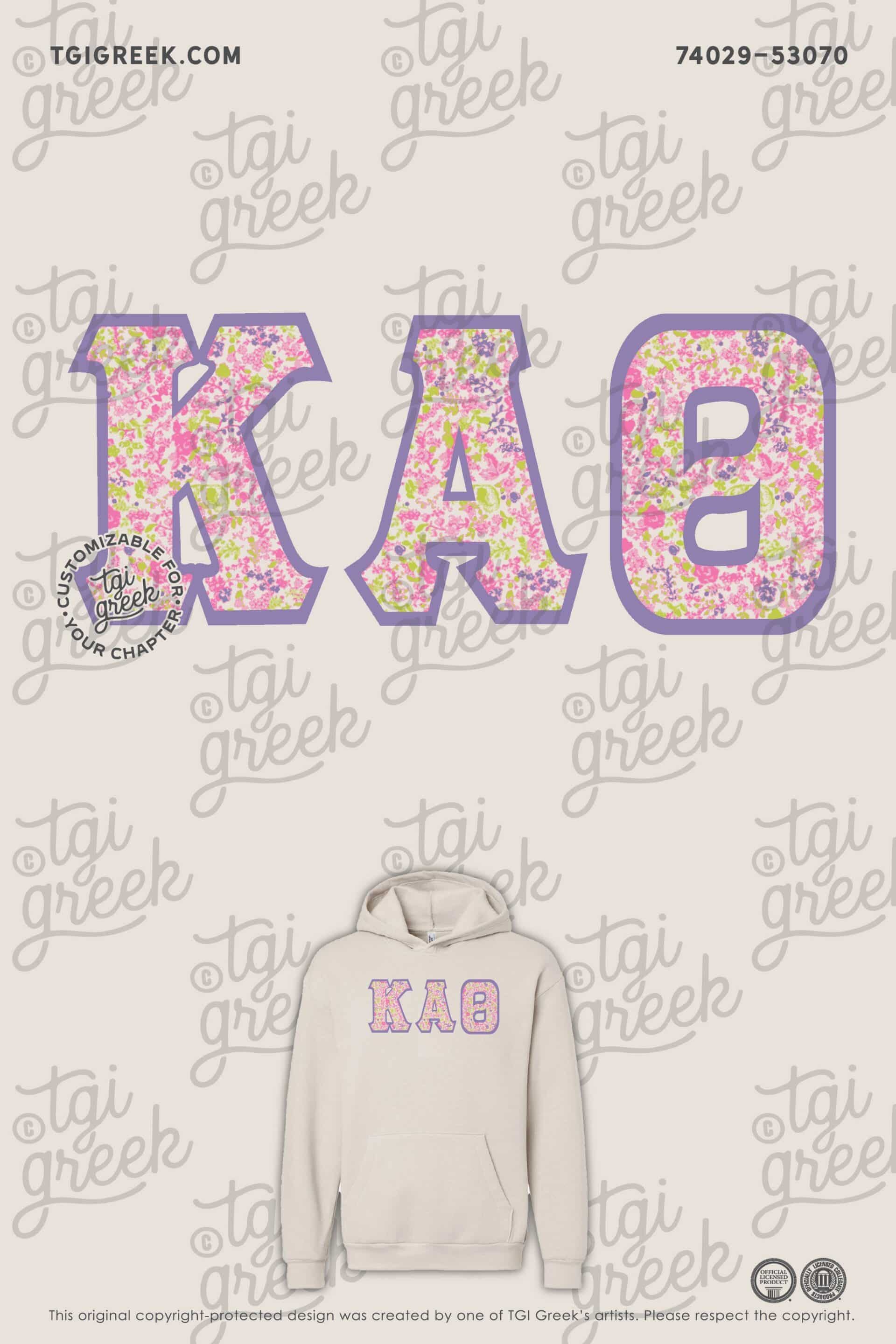 Kappa Alpha Theta – KSU Patchwork Sweatshirt