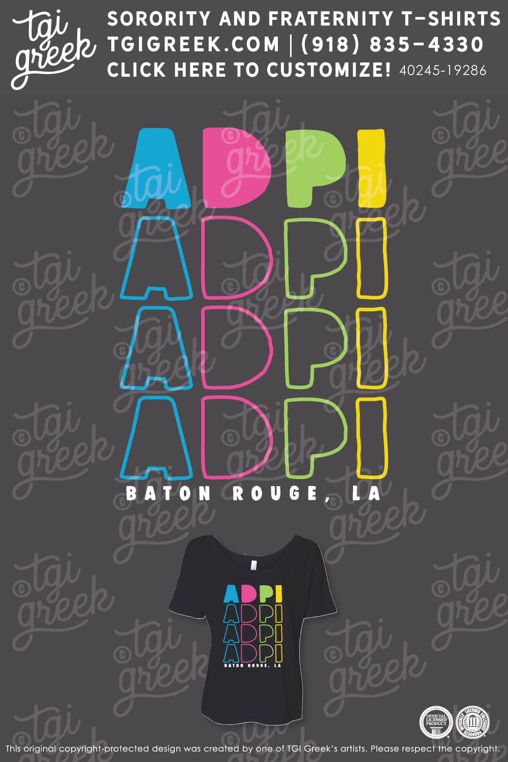 Alpha Delta Pi – LSU Spirit Week