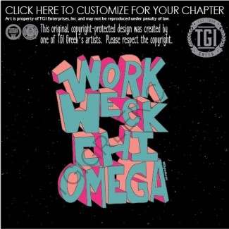 TGI-Chi Omega Work Week