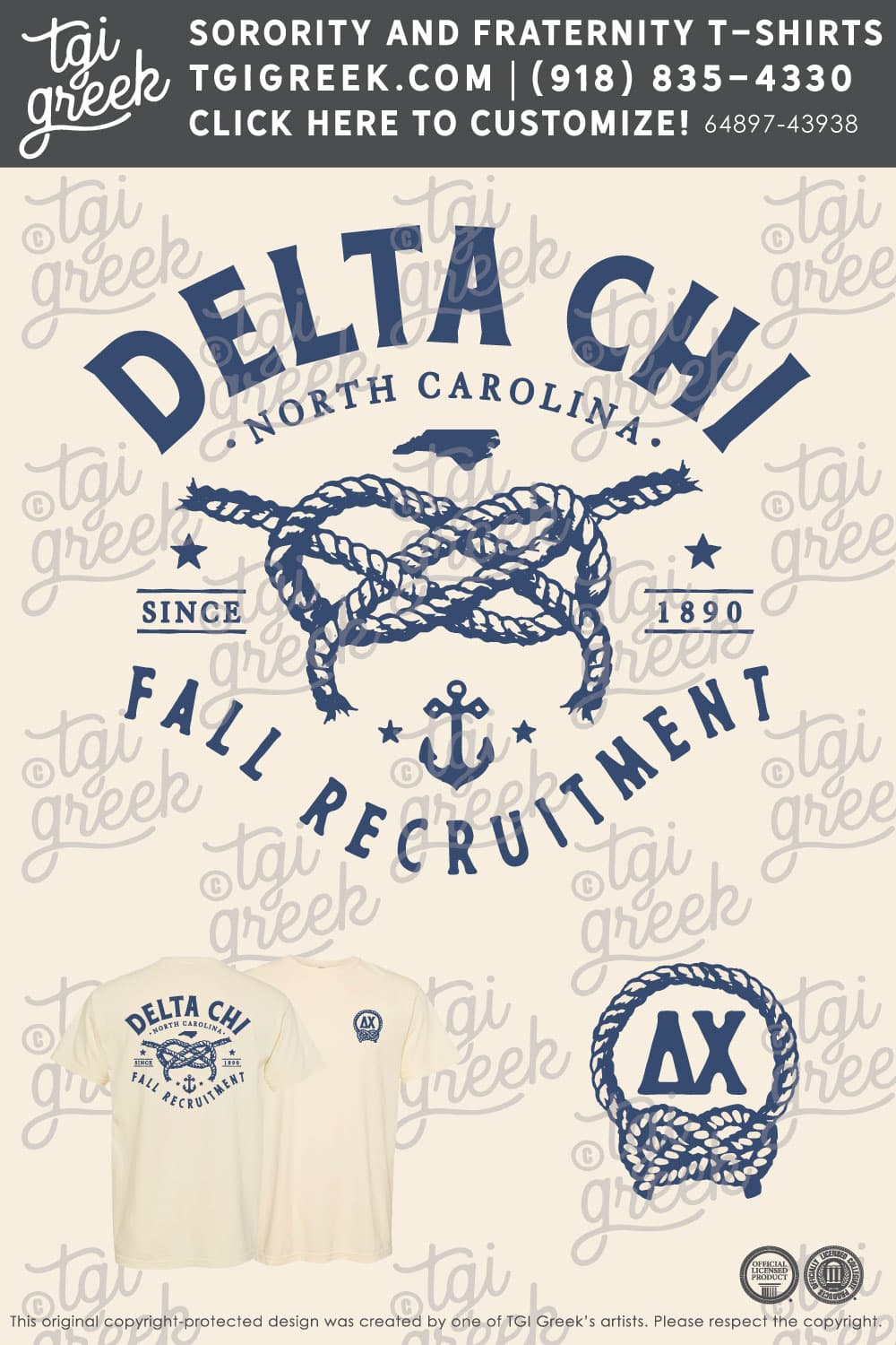 TGI – Delta Chi Nautical Rope