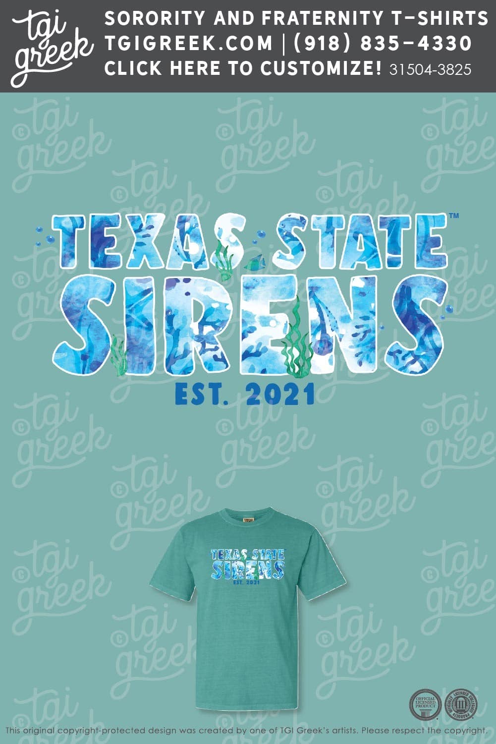 TXSU – Texas Sirens Membership Shirts