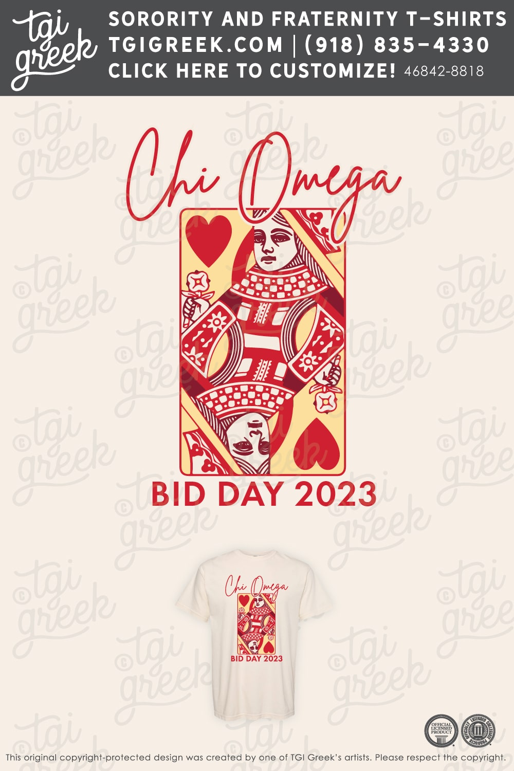Chi Omega – FURM Spring Bid Day
