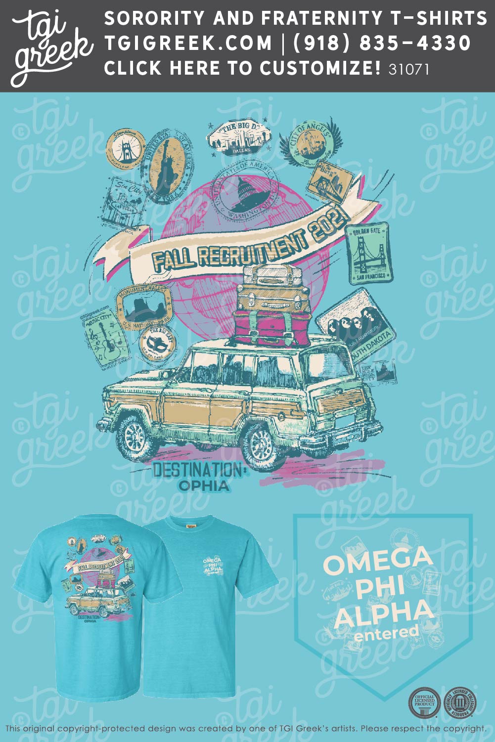 Omega Phi Alpha – USCAR Fall Recruitment