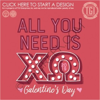 TGI-Chi Omega Galentines Day