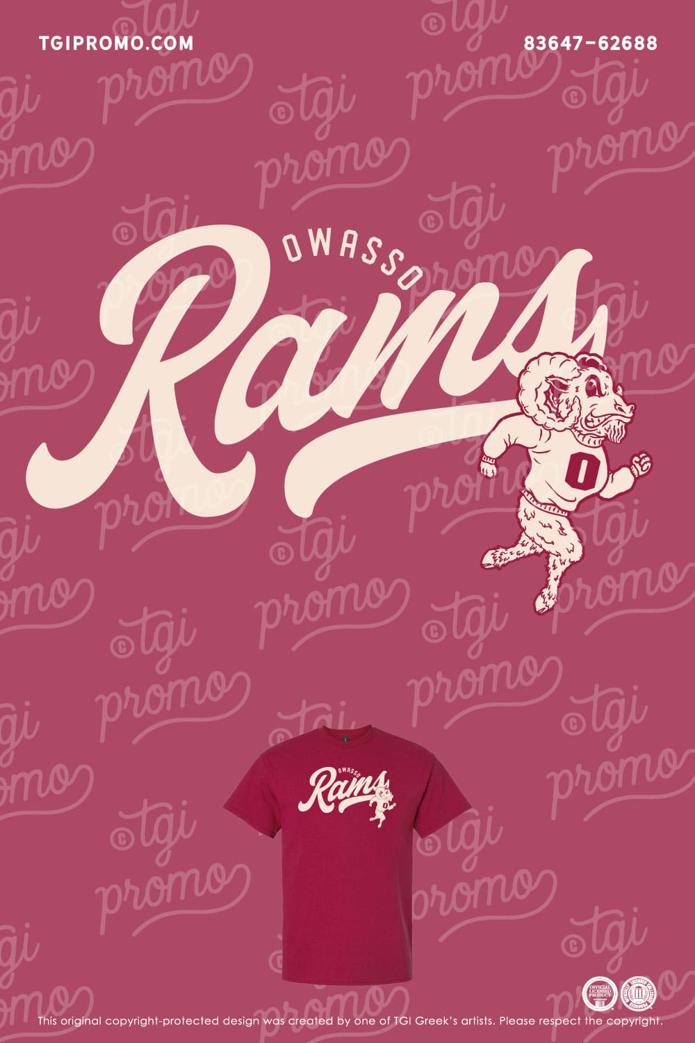 Owasso Rams – Script Mascot