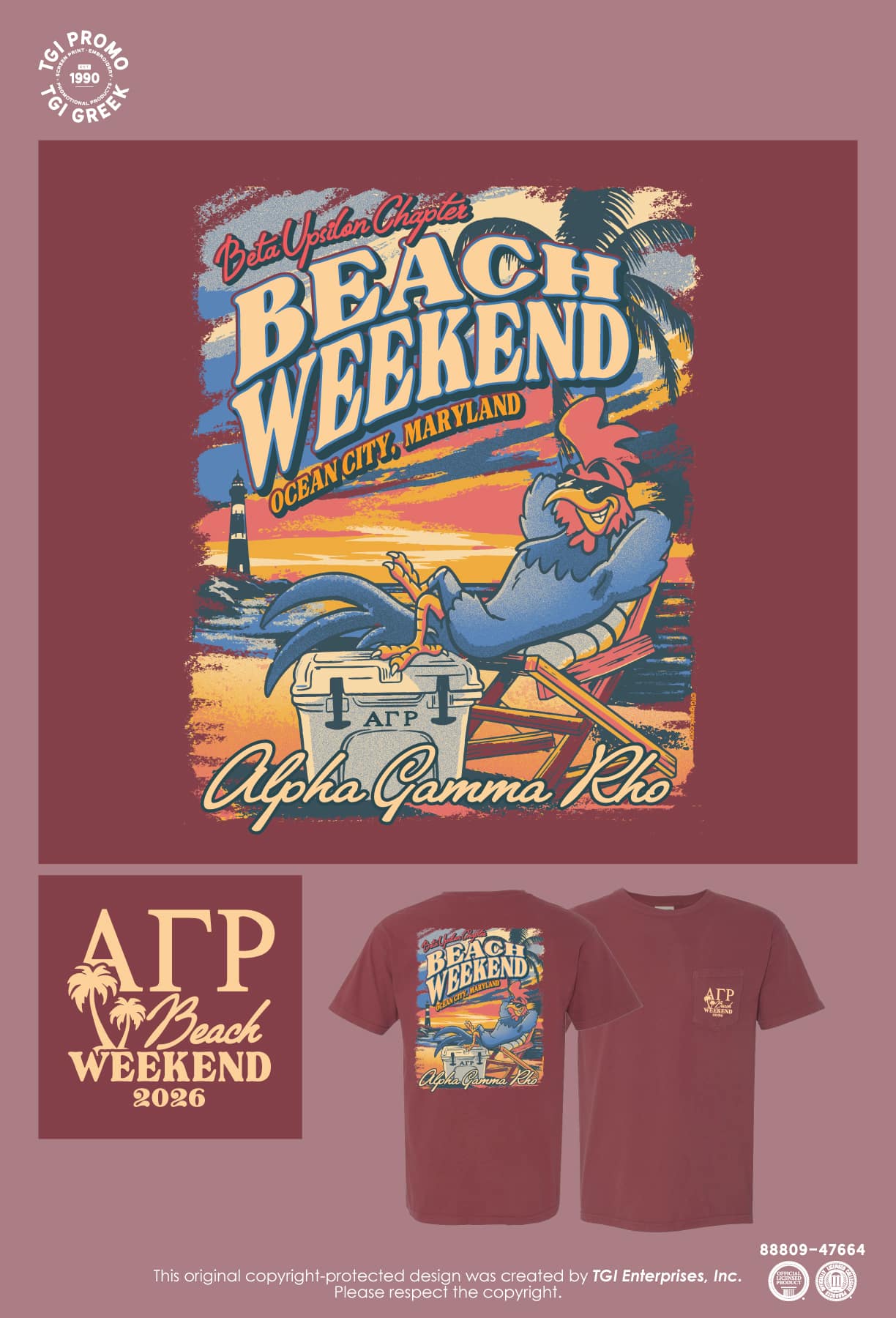 Alpha Gamma Rho – UDE Beach Weekend