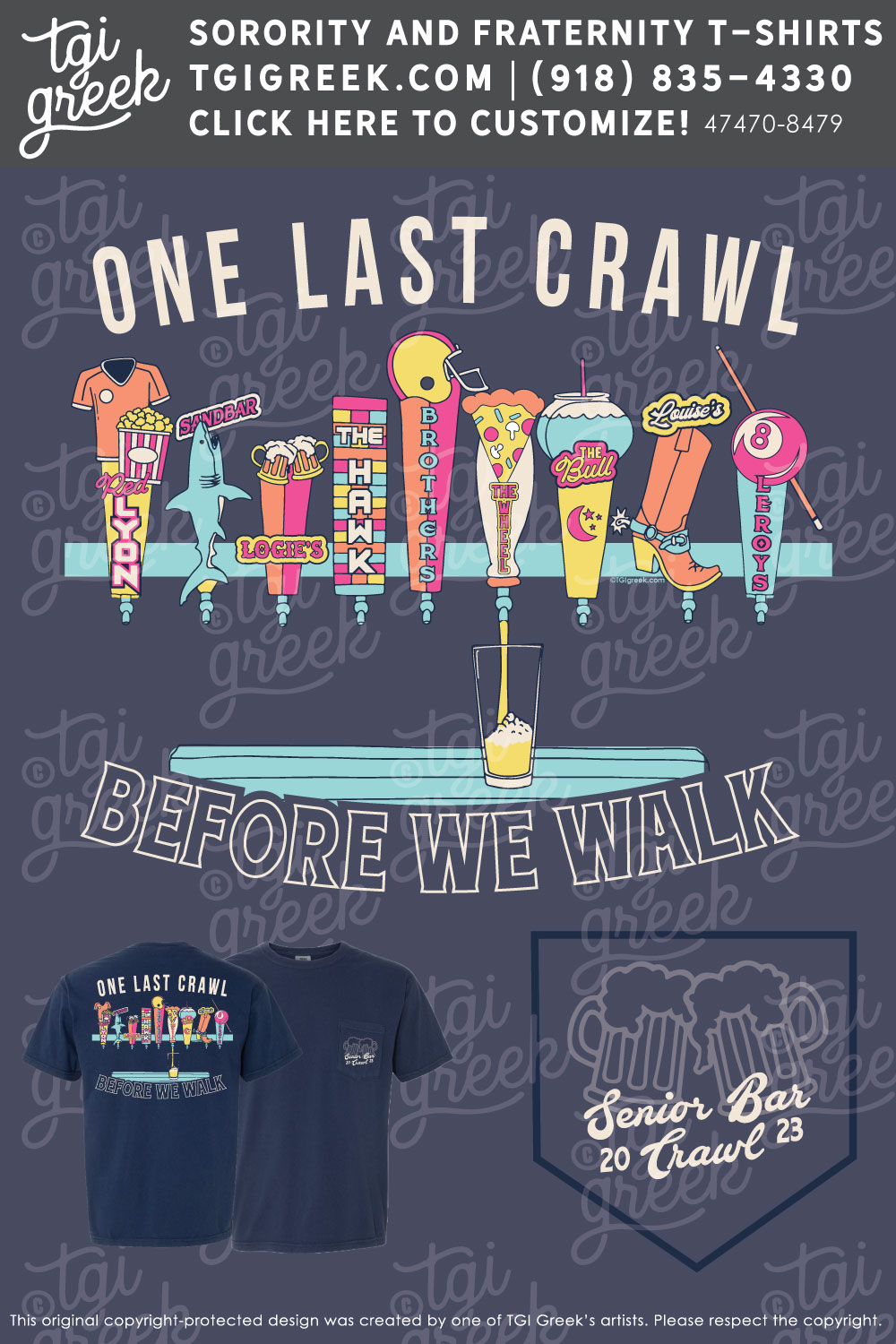Bar Crawl – Lawrence KS Senior Bar Crawl
