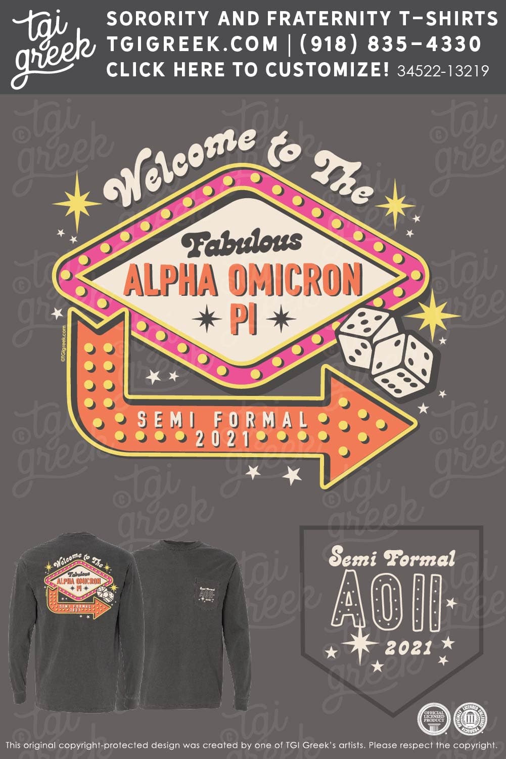 Alpha Omicron Pi – ULL Semi-Formal