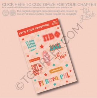 Pi Beta Phi – Sticker Sheet