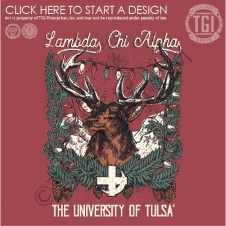 Lambda Chi Alpha-TU Christmas Sweatshirt
