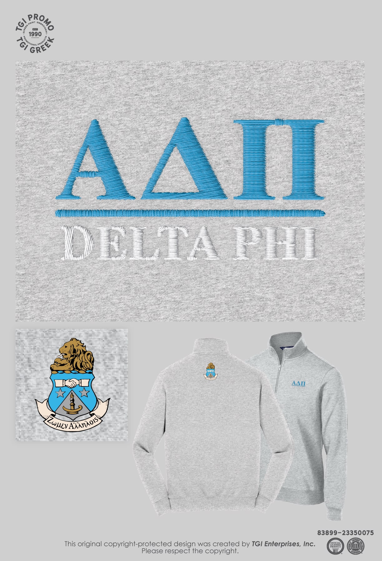 Alpha Delta Pi -UMKC Quarter Zips