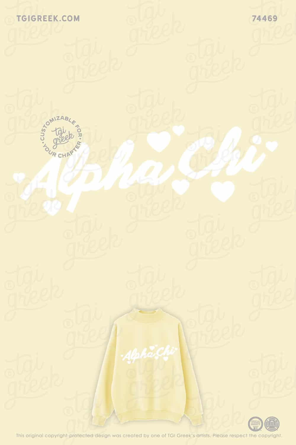 Alpha Chi Omega – OU Mock Neck