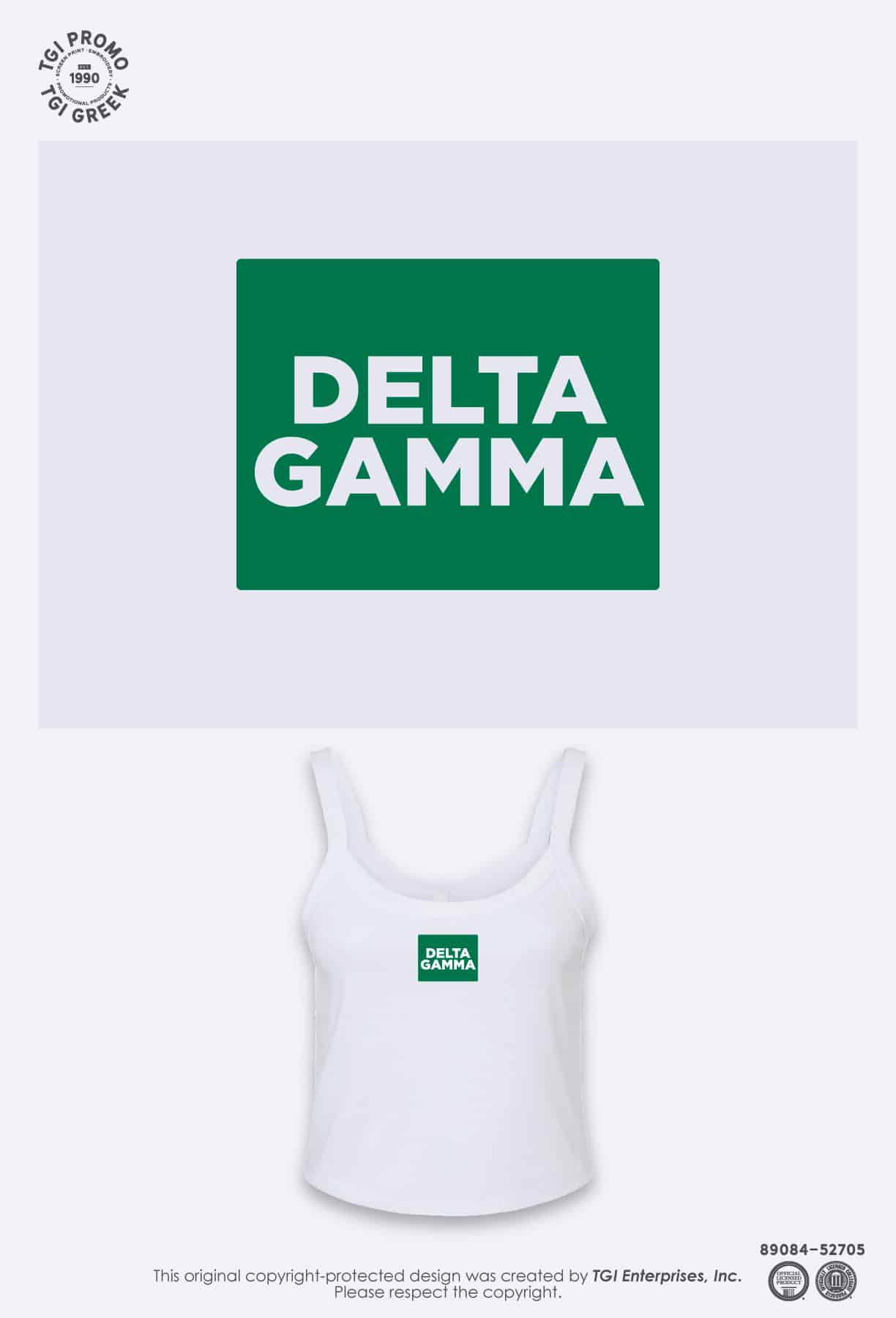 Delta Gamma – TU Retreat Tank