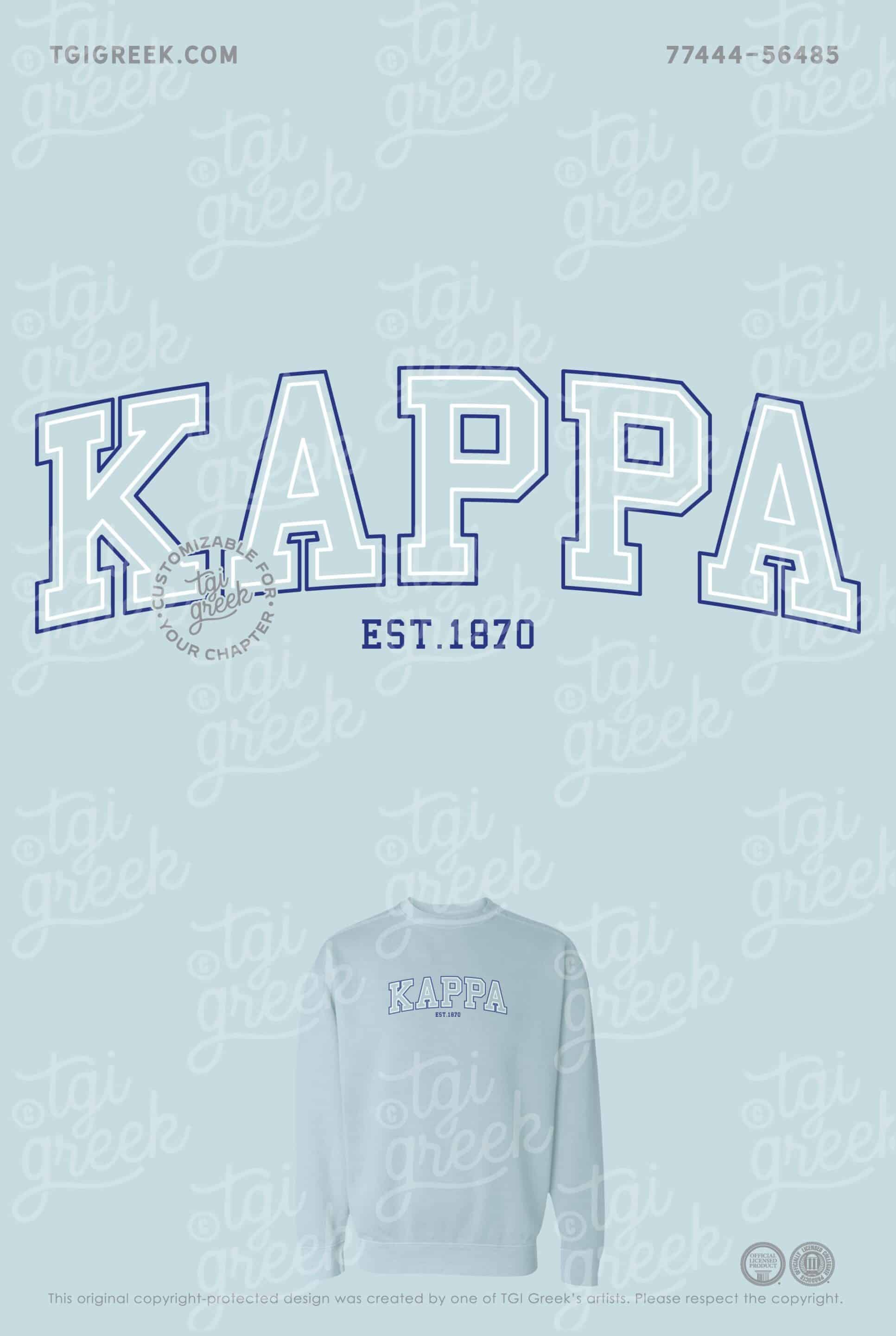 TGI – Kappa Kappa Gamma Embroidery PR