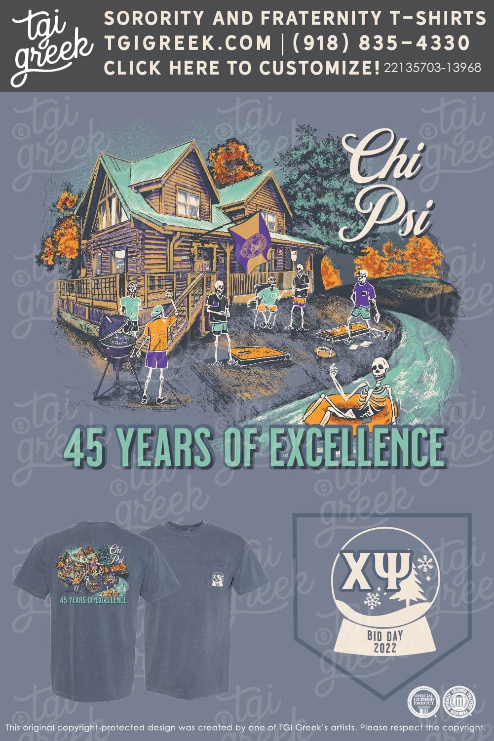 Chi Psi – ROLLS Spring Bid Day