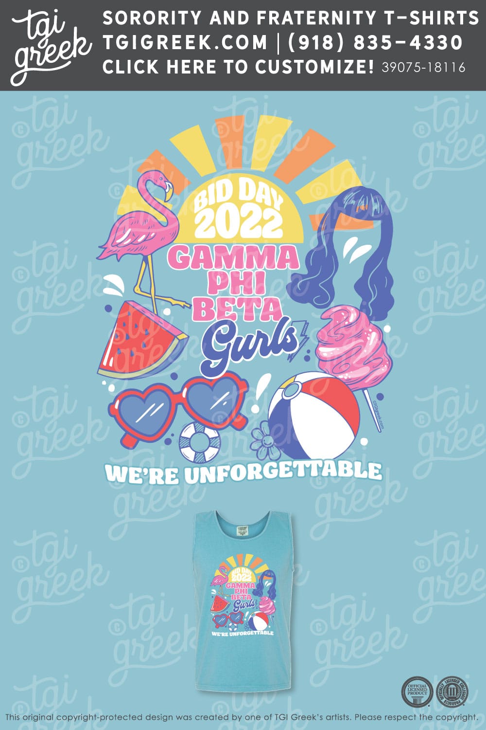 Gamma Phi Beta-  UGA Bid Day