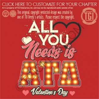 TGI Alpha Gamma Delta All You Need is Love