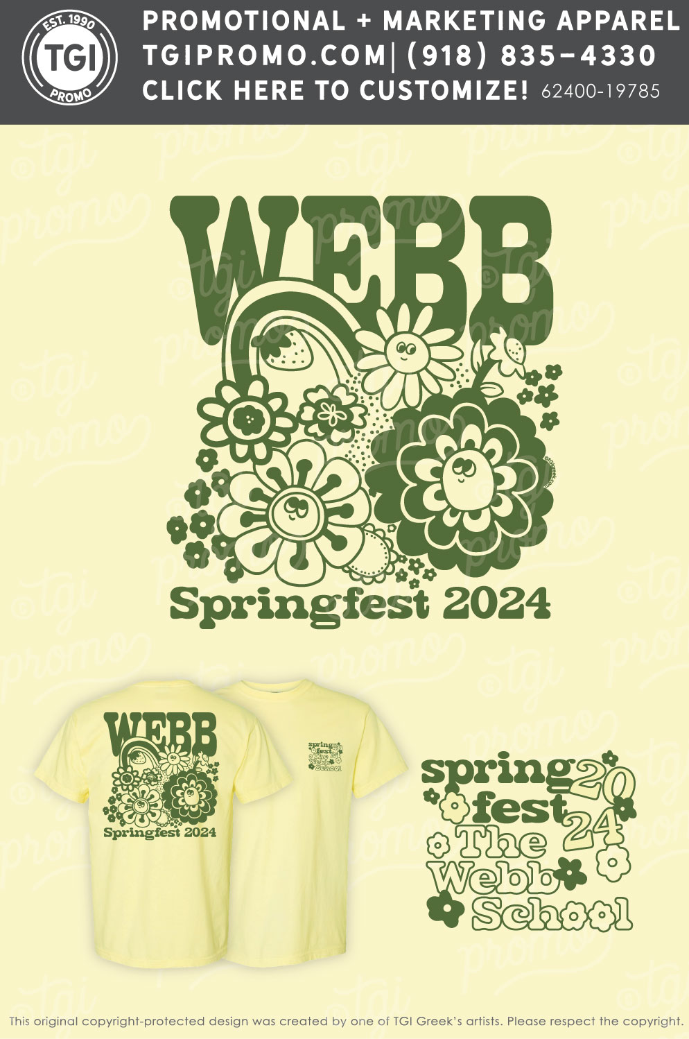 The Webb School – Springfest Tee