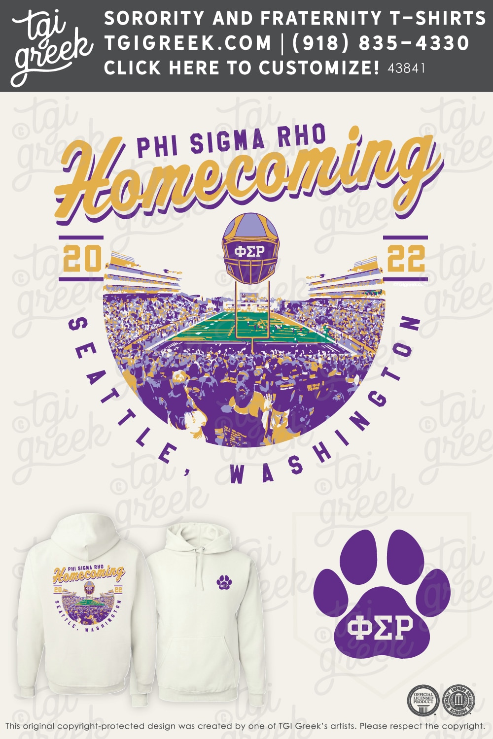 Phi Sigma Rho – UWA Homecoming