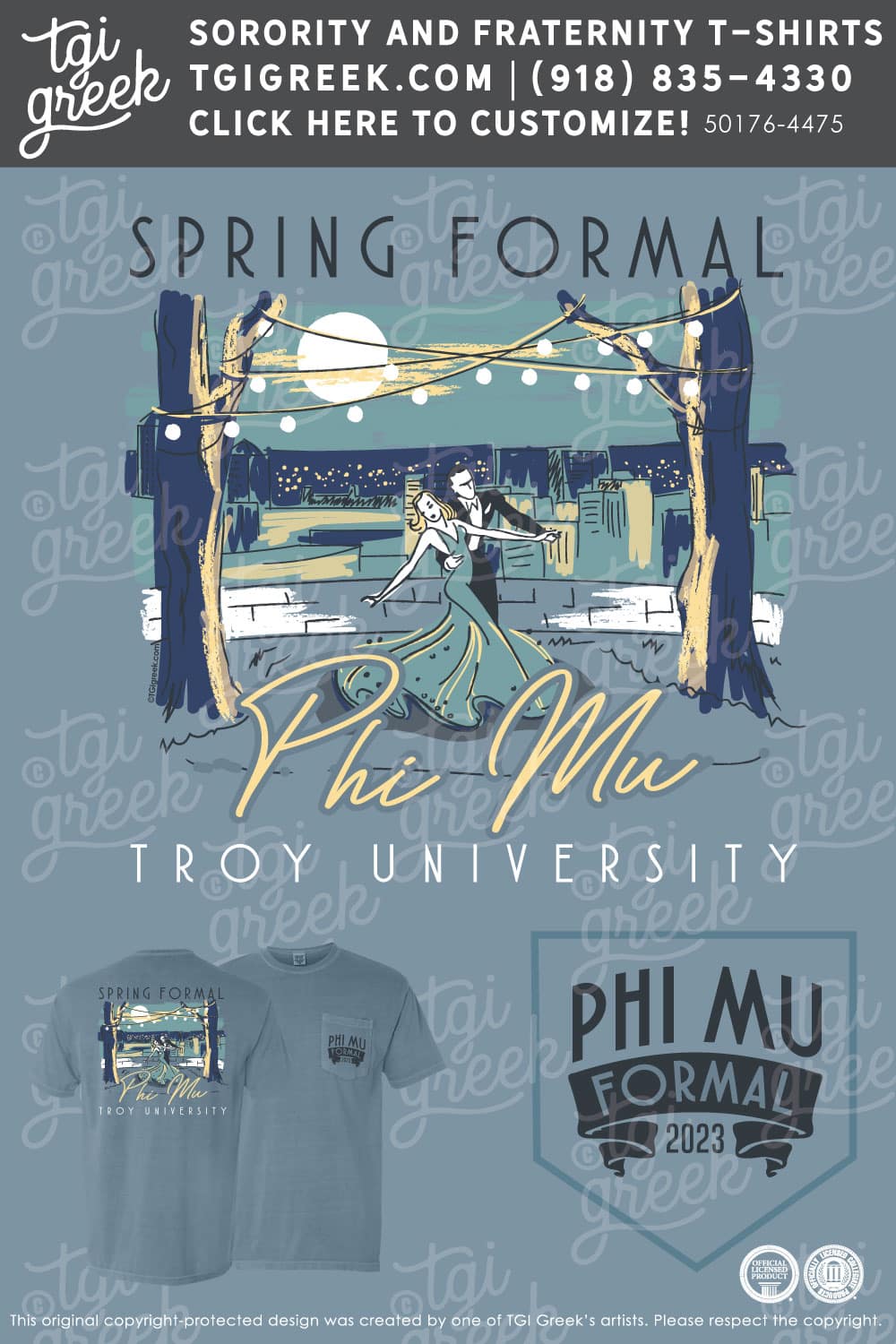 Phi Mu – TROY Spring Formal