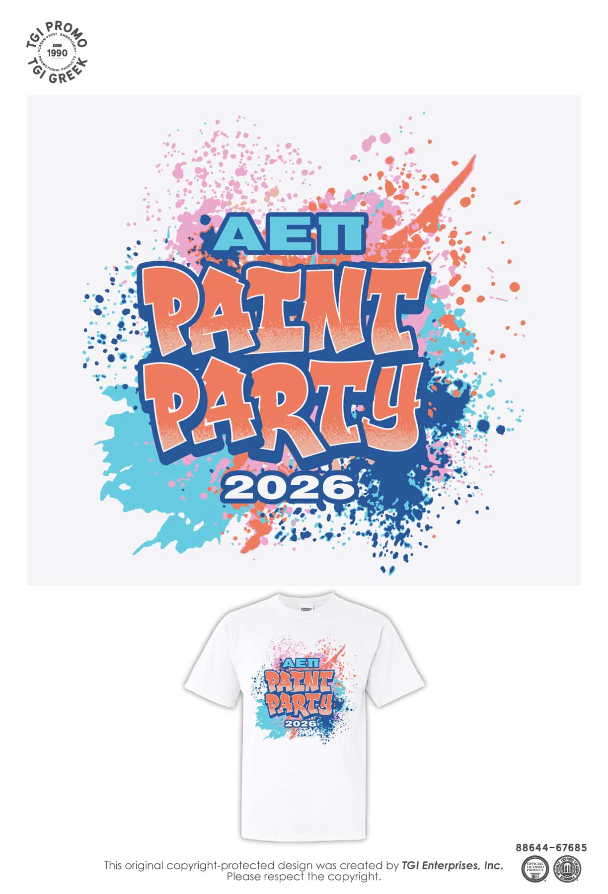 Alpha Epsilon Pi – PENNST Paint Party