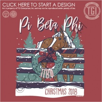 TGI-Pi Beta Phi Christmas Horse