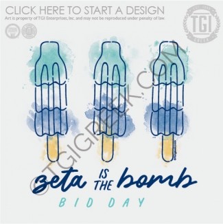 TGI-Zeta Tau Alpha Bid Day Bomb Pop