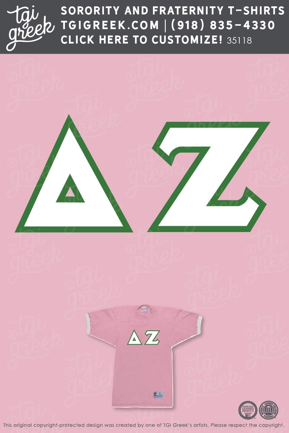 Delta Zeta – AUBU Bid Day Jersey