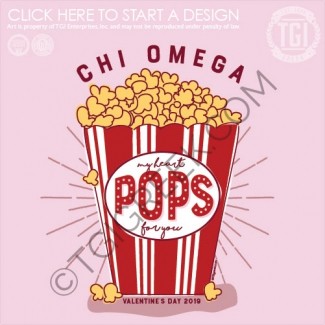 TGI-CO Popcorn Valentines