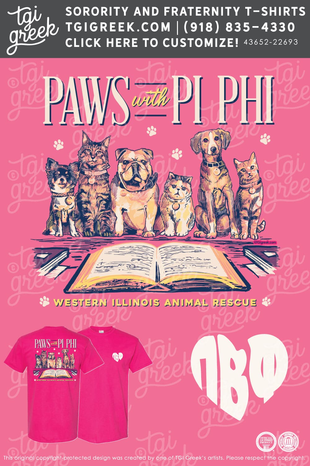 Pi Beta Phi – MONM Paws With Pi Phi