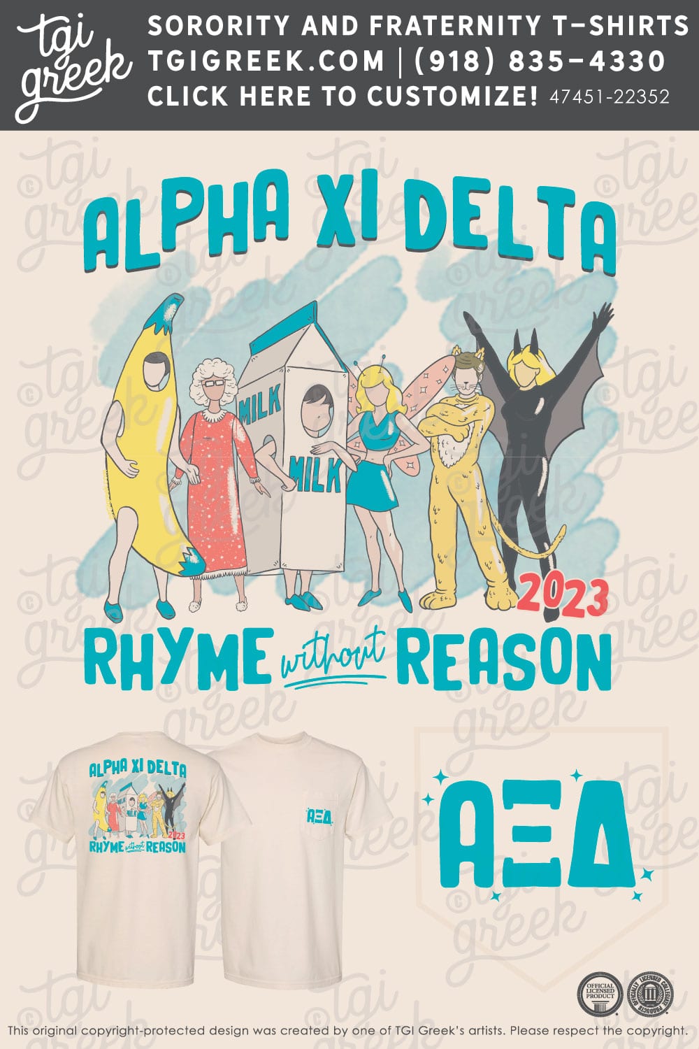 Alpha Xi Delta – ECAU Rhyme Without Reason