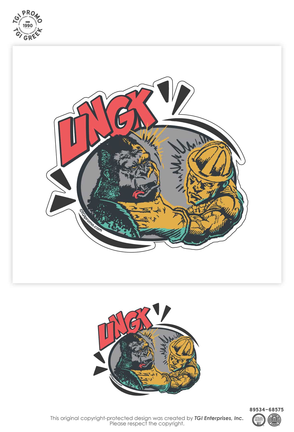 TGI Promo – MGM Driller Series Ungk Kong Magnet