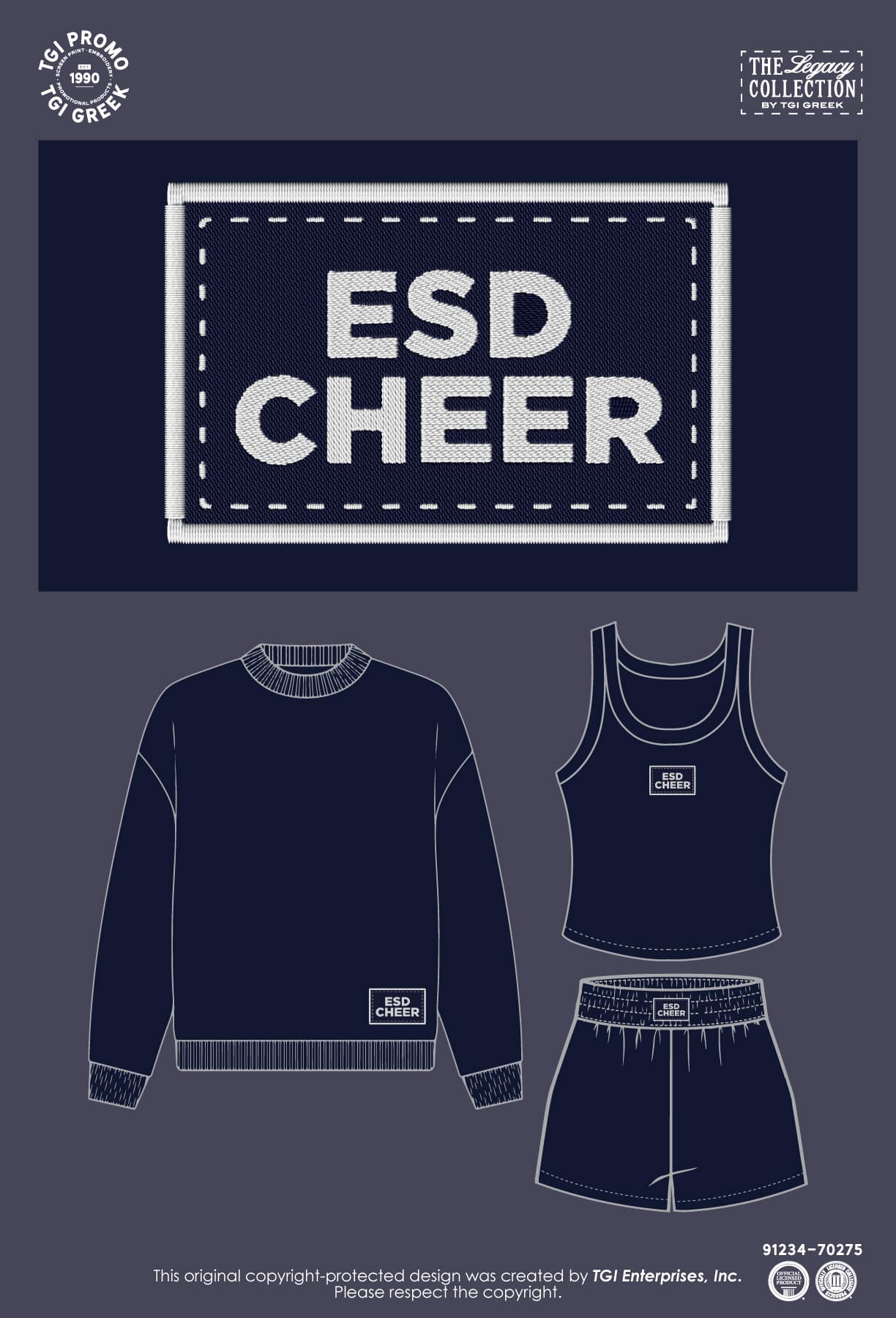 Episcopal School Of Dallas – Cheer Set