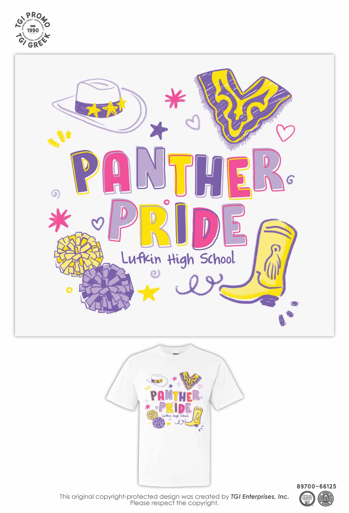 Lufkin High School – Drill Team Shirt