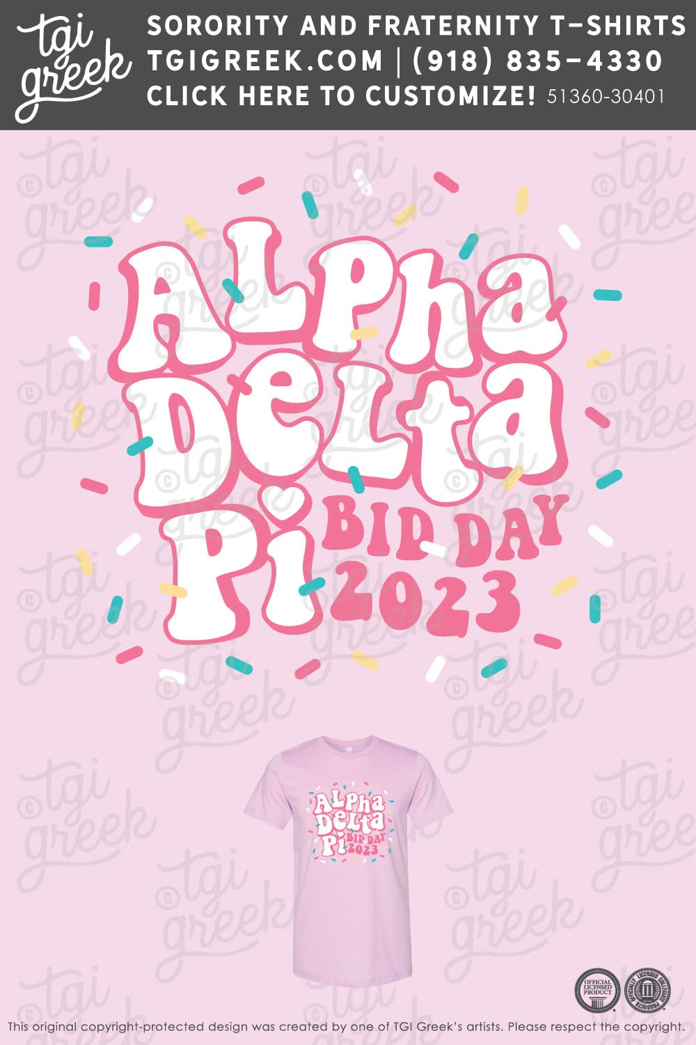 Alpha Delta Pi – MSSU Bid Day – Pink