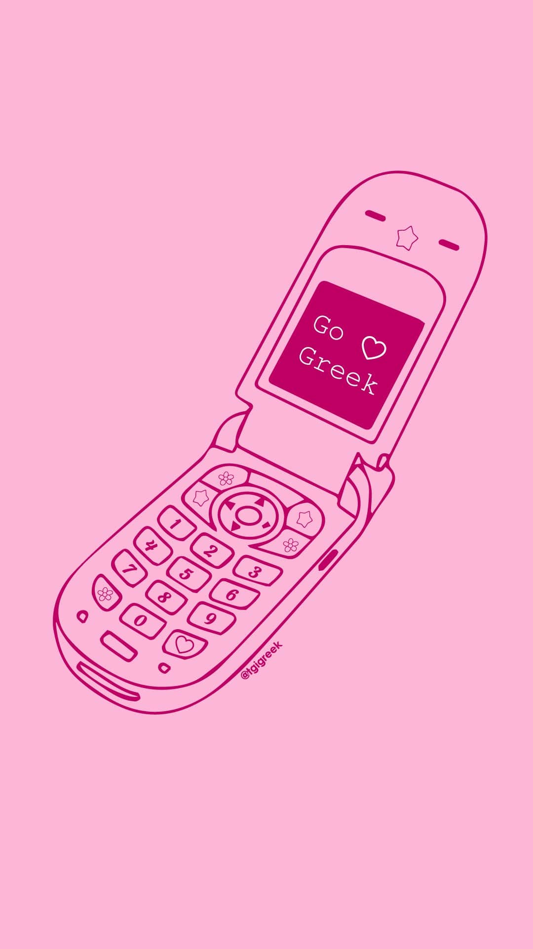 Go Greek – Pink Phone