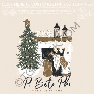 Pi Beta Phi – Whimsical Fireplace