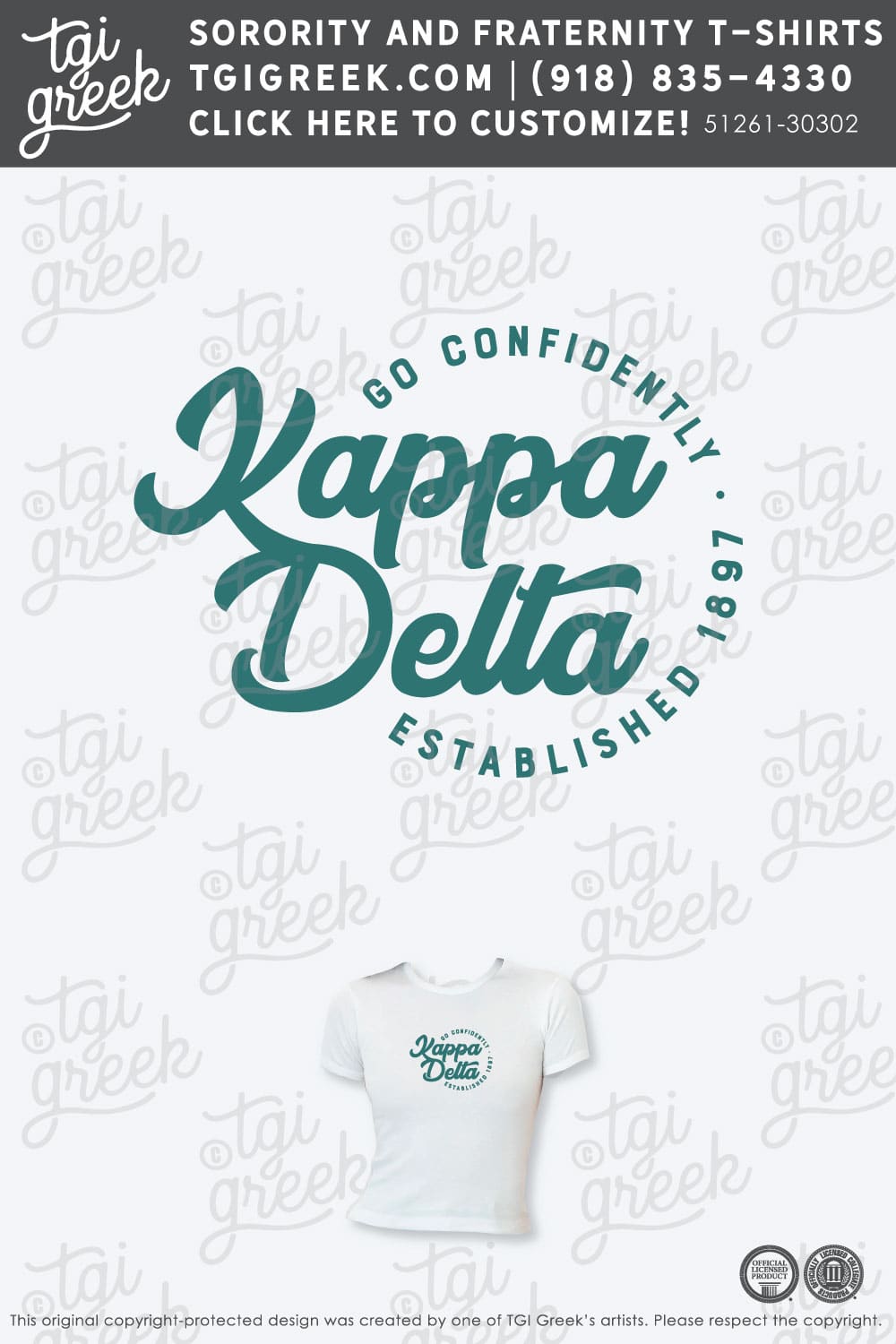 Kappa Delta – UNCCH Baby Tees