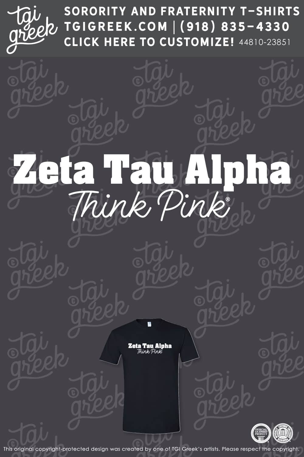 Zeta Tau Alpha – UTT Think Pink