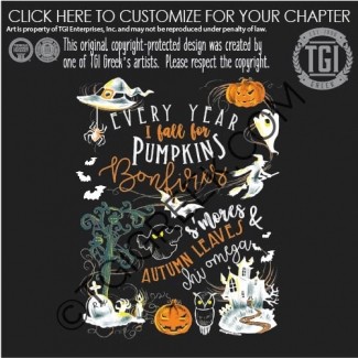 Chi Omega-ISU pumpkin Serenade