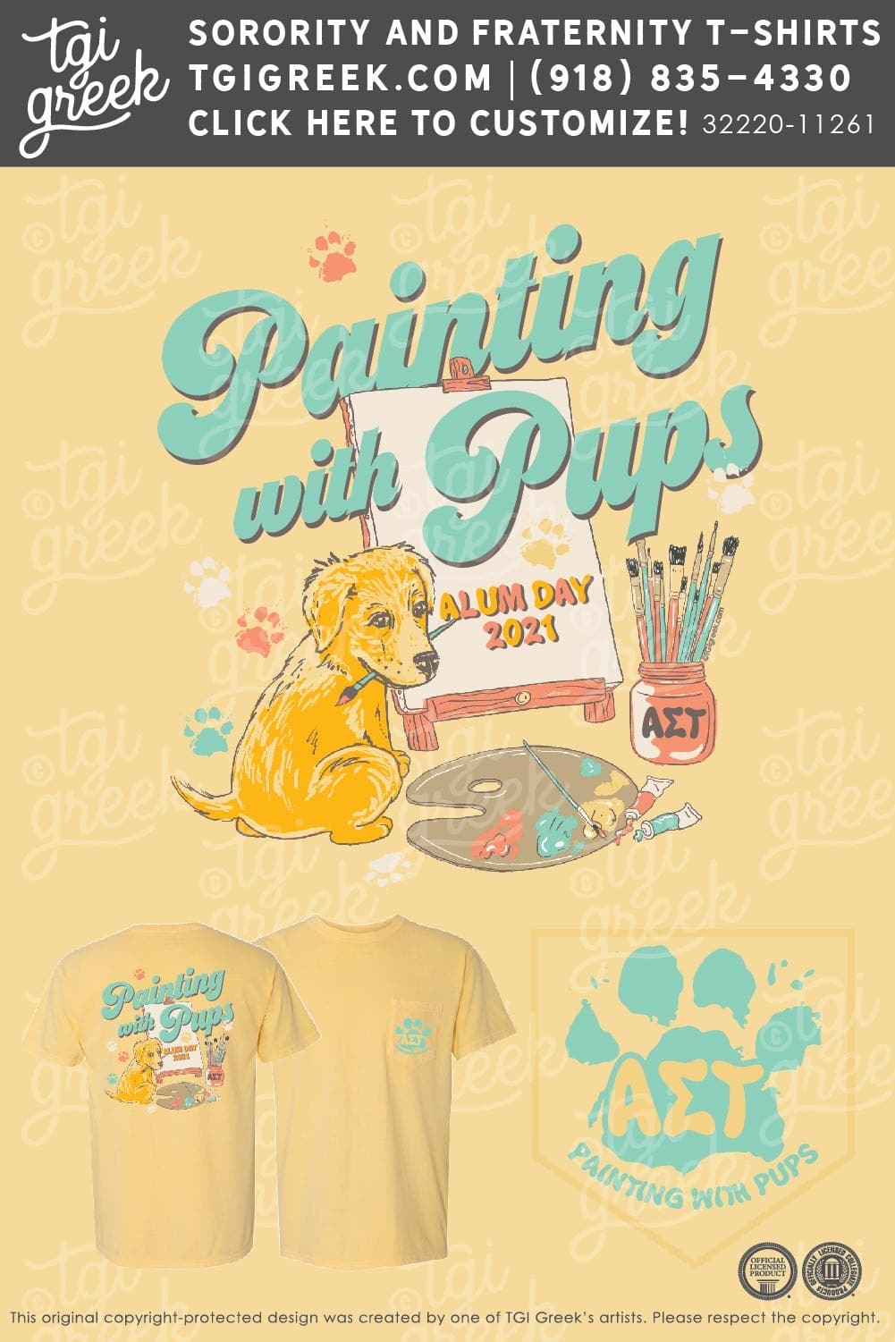 AST – ATU Painting With Pups
